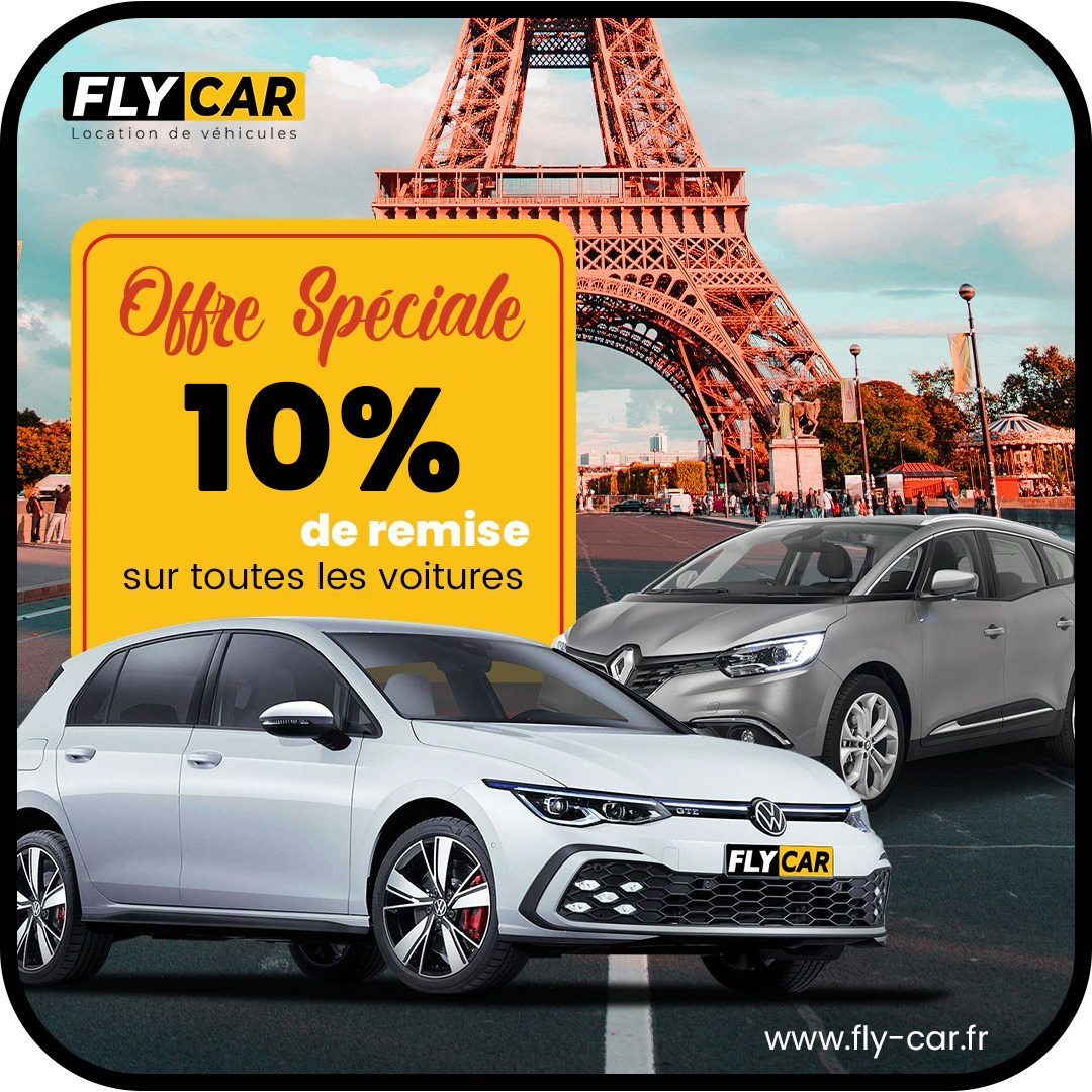 Location utilitaire, camion et voiture à Paris Fly Car